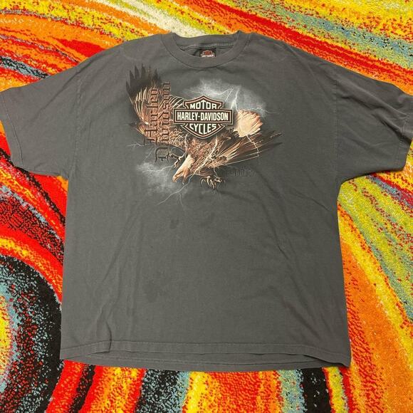 Harley Davidson Screamin Eagle Lightning Military XL Tee - Picture 1 of 6